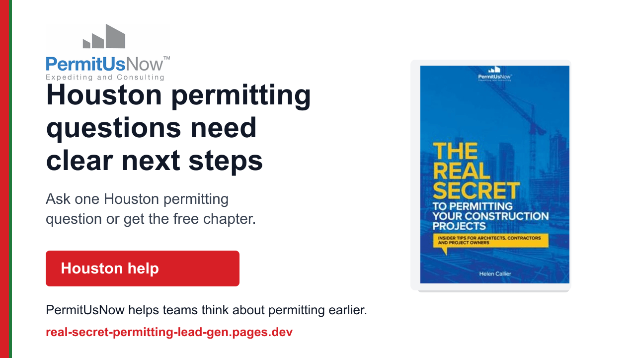 Houston permitting help post image